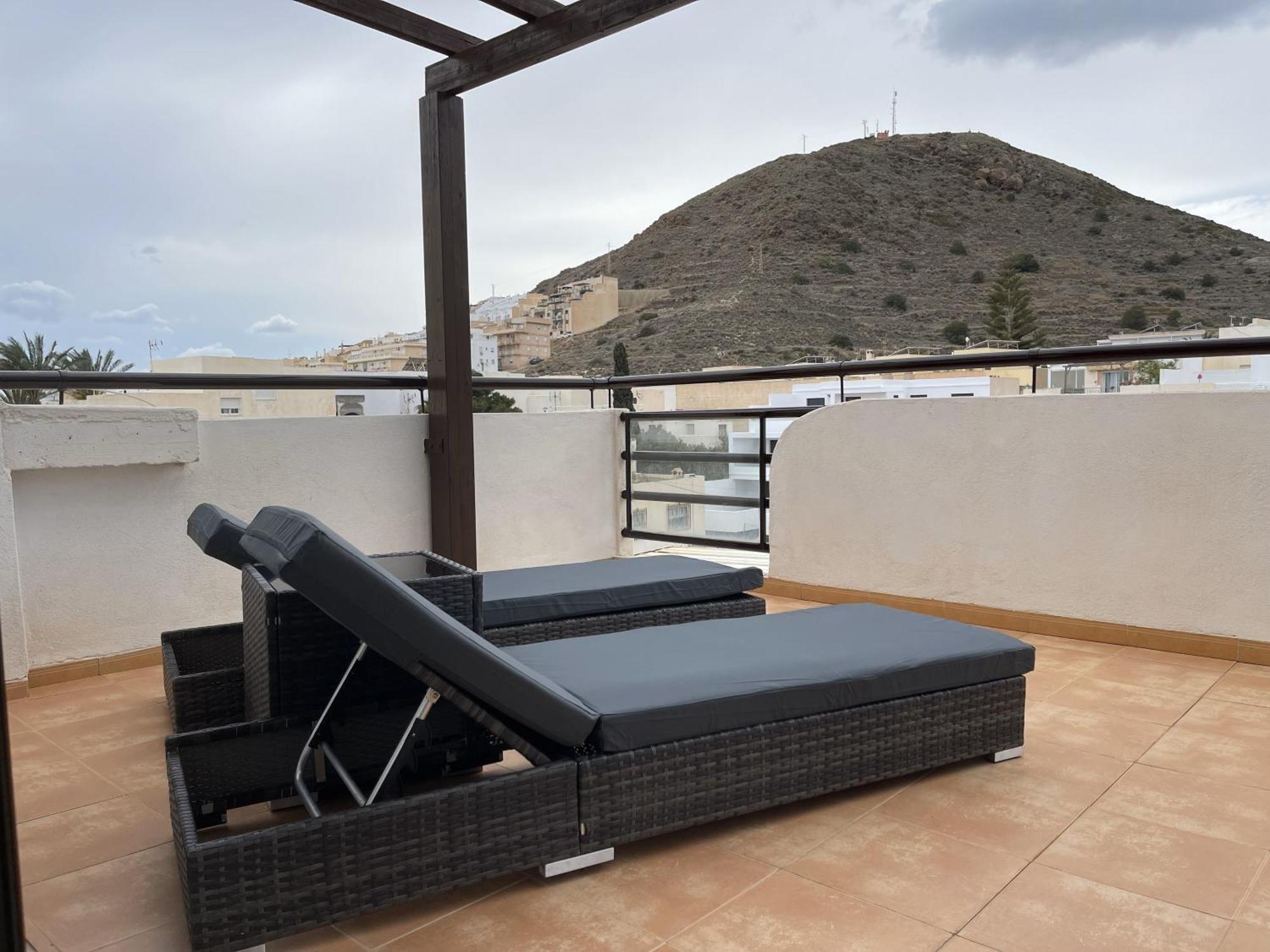 Atico Carboneras Con Fantastica Terraza Apartment Exterior foto